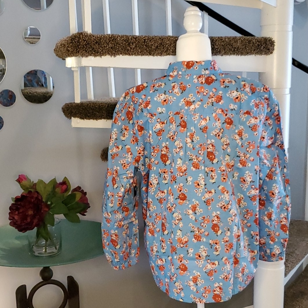 Lucky Brand Floral-print Button DownTop - Picture 3 of 8